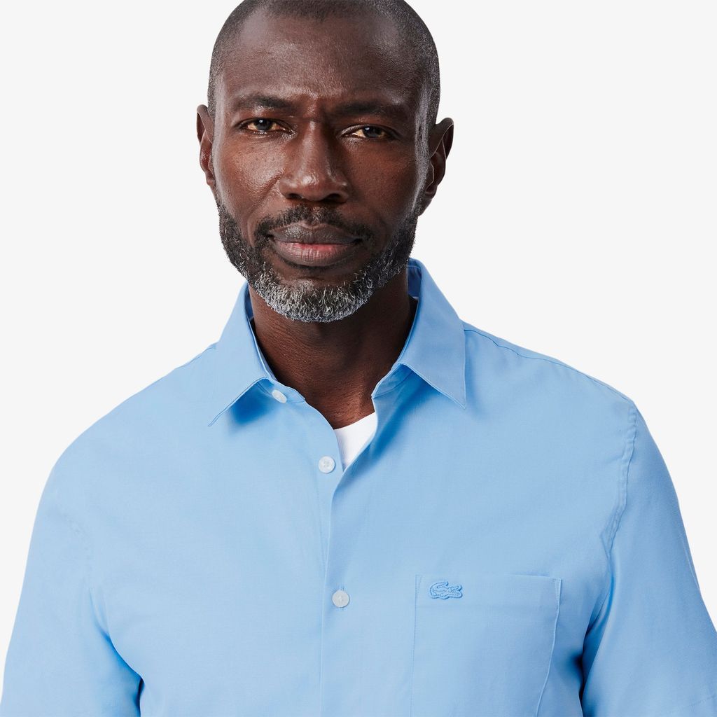 LACOSTE Regular Fit Shaped Collar Shirt CH6273