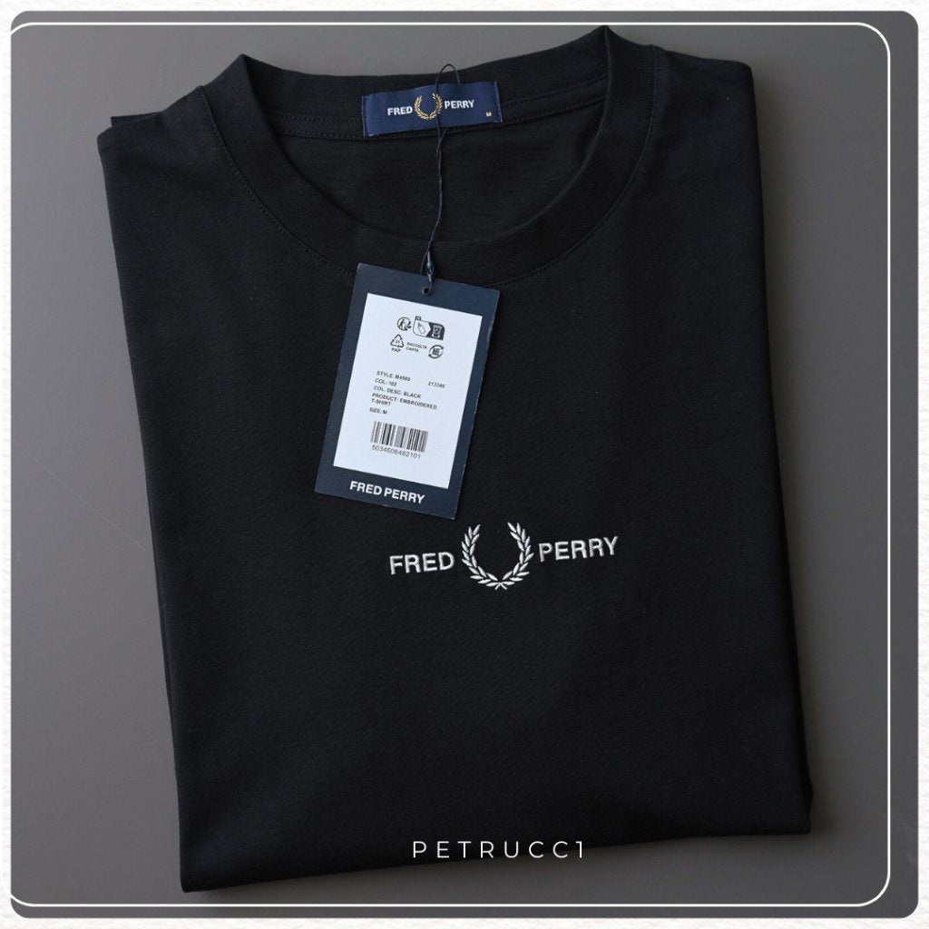 Fred Perry T shirt Tee Kaos Original Pria Man Cowo M4580/102