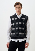 Fred Perry Textured Chequerboard Tank Vest K8568/102