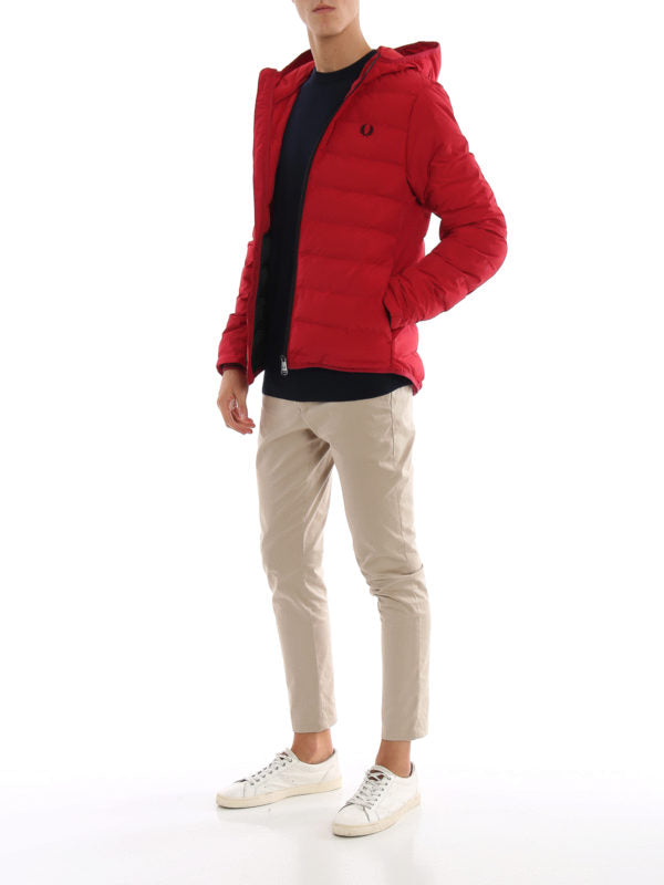 Fred Perry Hooded Quilted Puffer Jacket J7516/I56