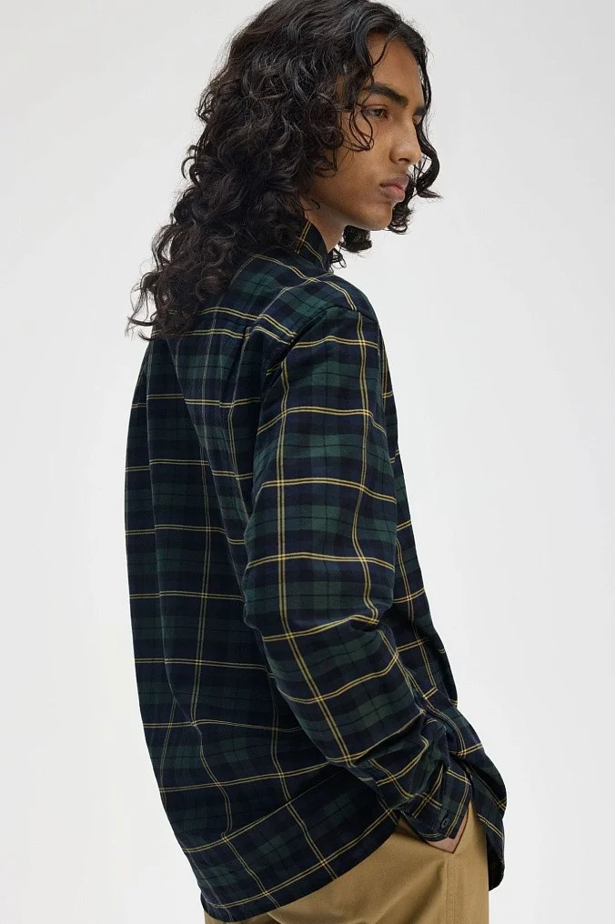 Fred Perry Oxford Tartan Shirt Long Sleeve M9621/608