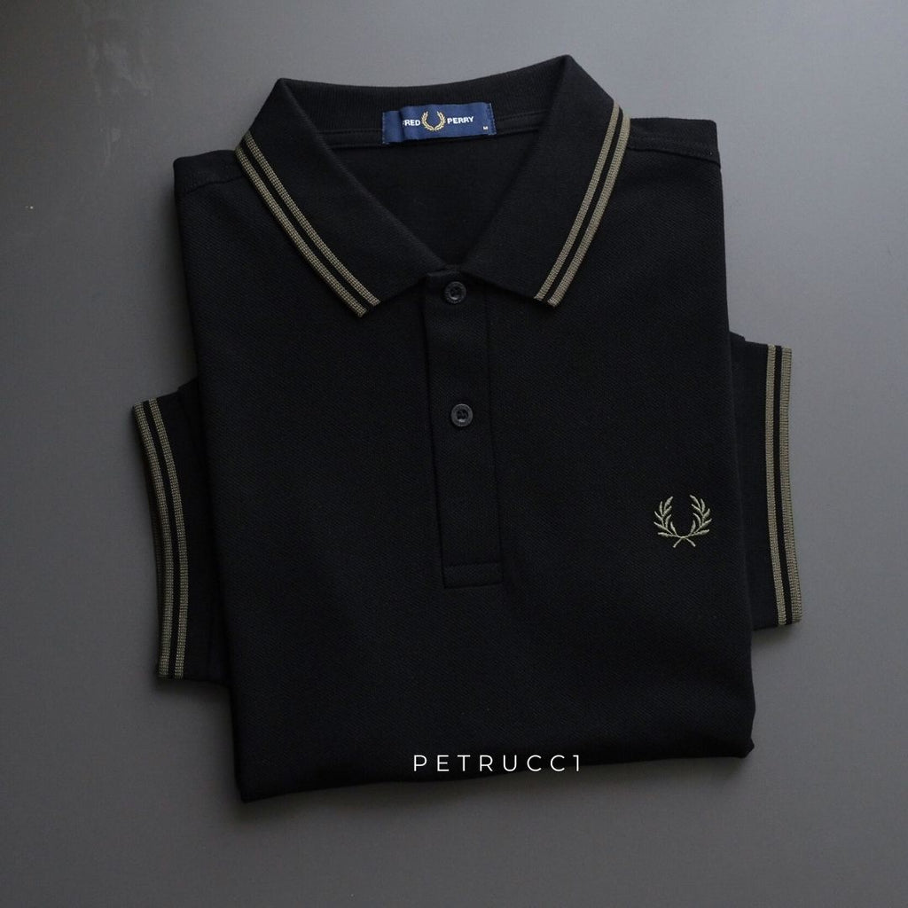 Fred Perry Kaos Polo Shirt Pique Cotton Cowo Pria Man M3600/T44