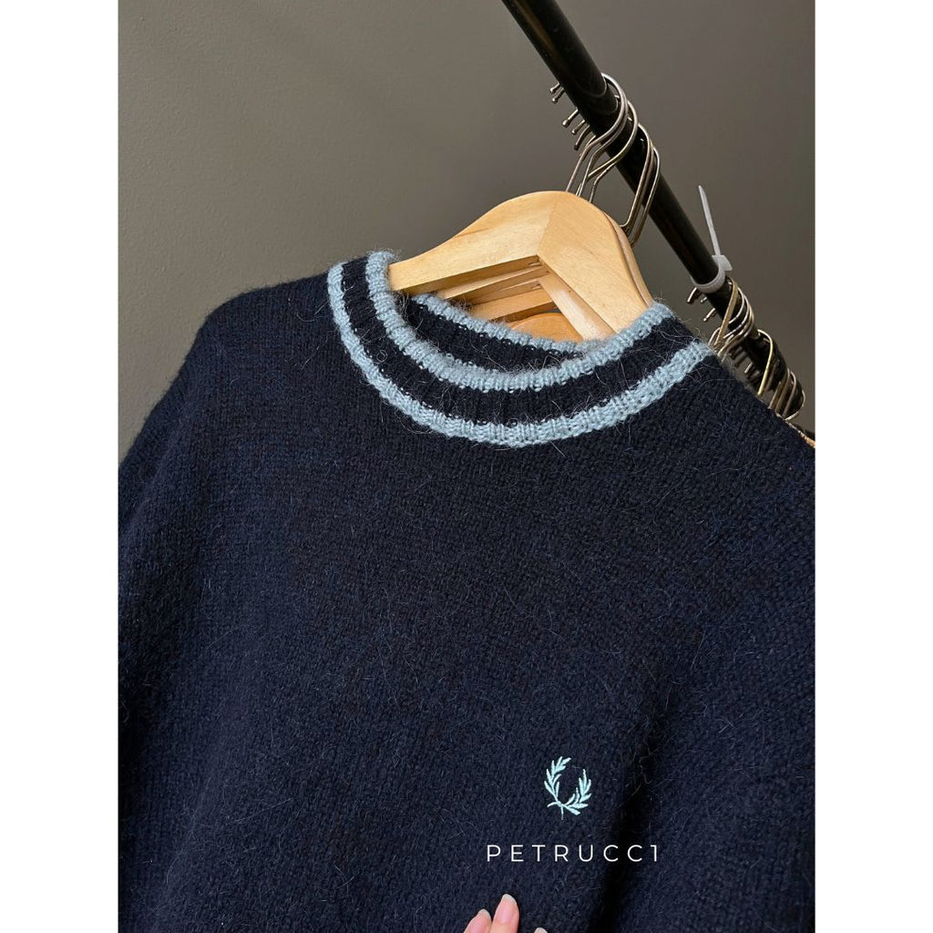 Fred Perry Alpaca Blend Crew Neck Jumper Sweater K4563/608