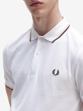 FRED PERRY Kaos Polo M3600 Shirt Cowo Pria Kerah M3600/S08