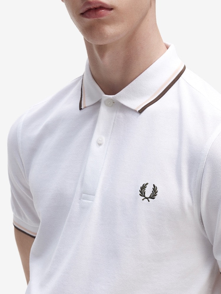 FRED PERRY Kaos Polo M3600 Shirt Cowo Pria Kerah M3600/S08