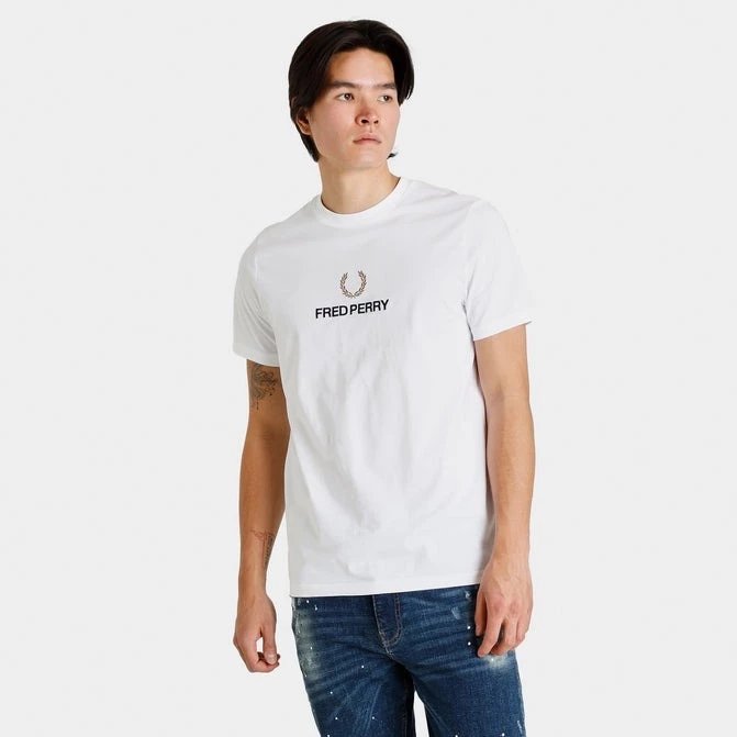 Fred Perry T shirt Tee Kaos Original Pria Man Cowo SM3095/300