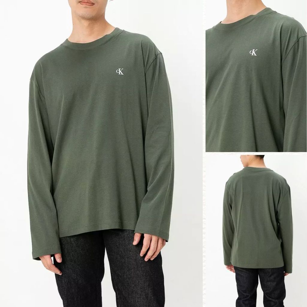 CALVIN KLEIN Long Sleeve Logo Relax T Shirt  J326901