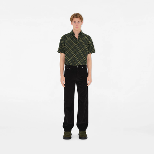 BURBERRY Check Cotton Shirt 8100681