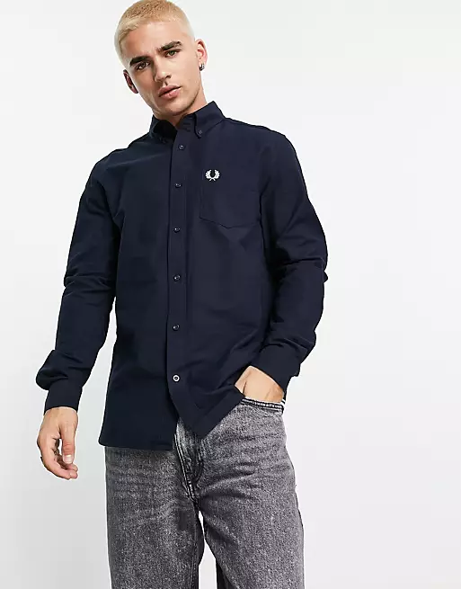 Fred Perry Oxford Shirt Long Sleeve M5516/608