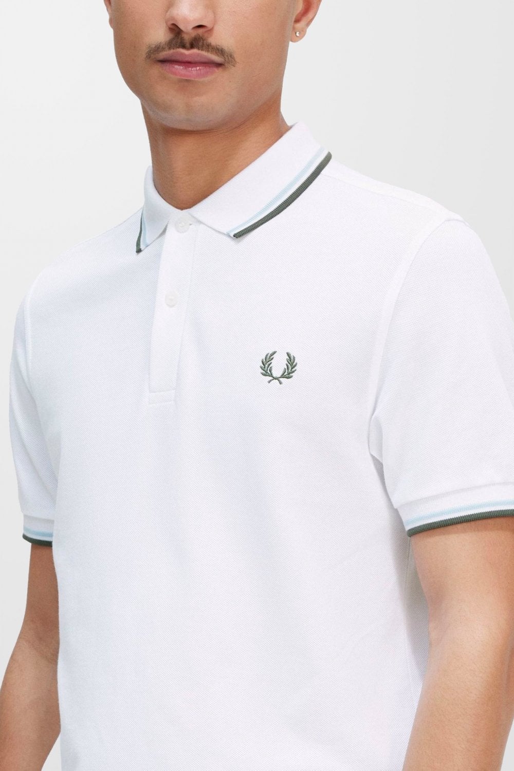 FRED PERRY Kaos Polo M3600 Shirt Cowo Pria Kerah M3600/T42