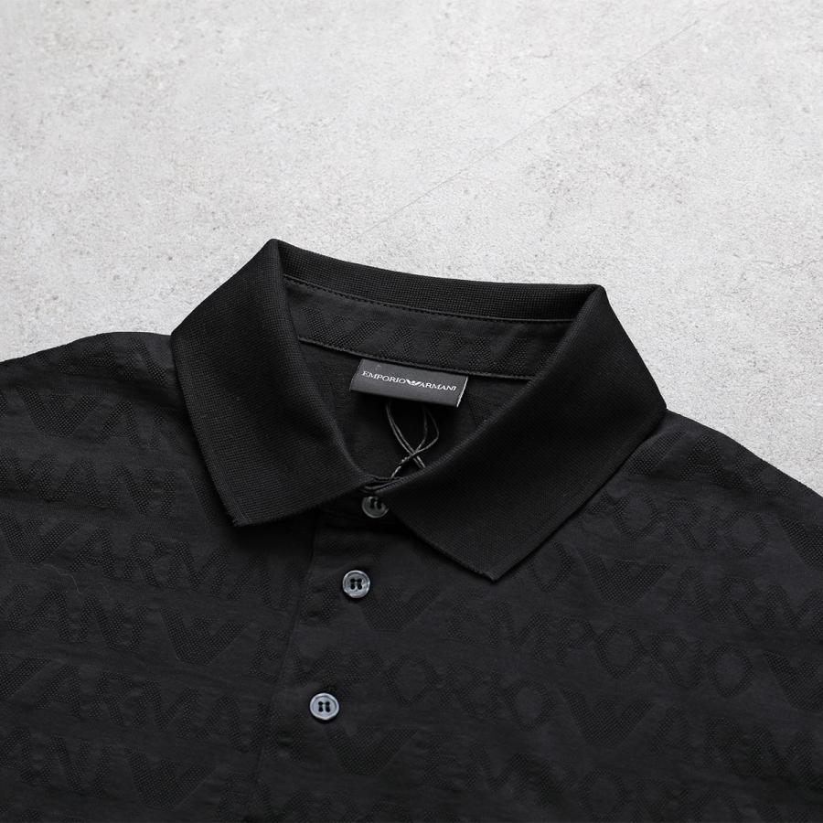 EMPORIO ARMANI EA7 Jacquard Polo Collar  3D1FM8