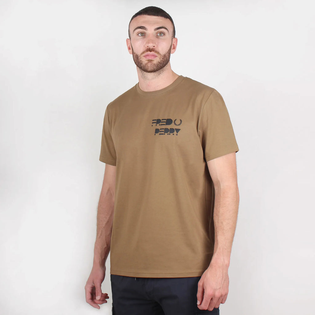 Fred Perry Raised Graphic T-Shirt Kaos M4584/E96