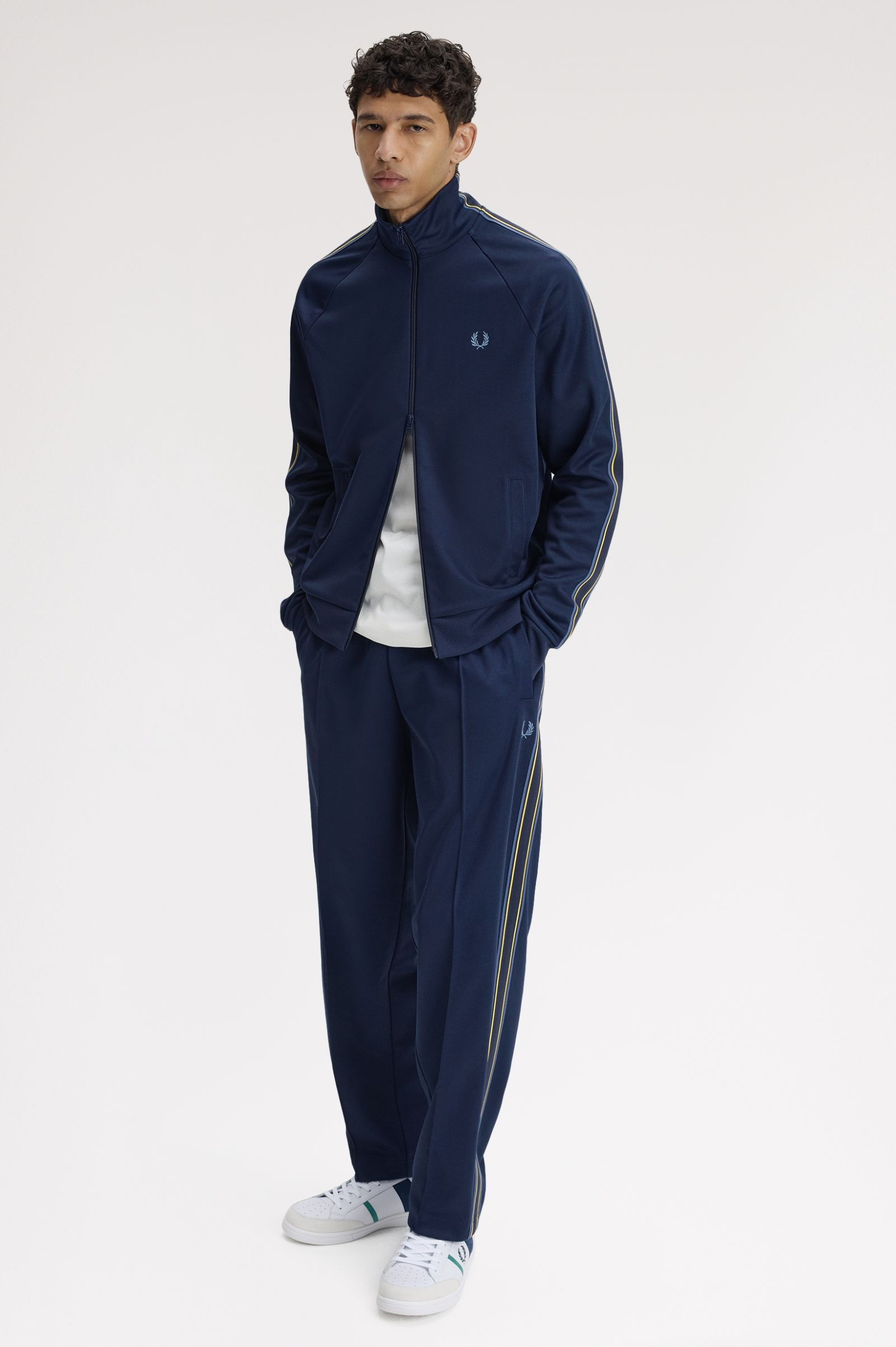 Fred Perry Tramline Tape Track Jacket J2309/X86