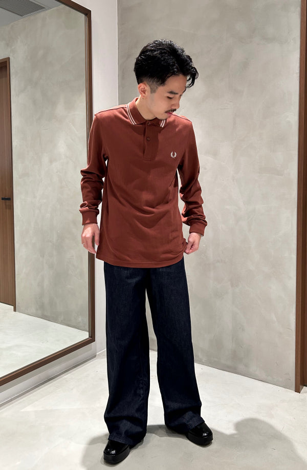 Fred Perry Polo Shirt Long Sleeve M3636/W52