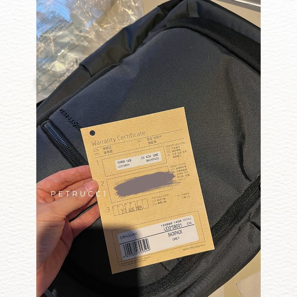 SAMSONITE CRAGGAN BACKPACK Tas Ransel