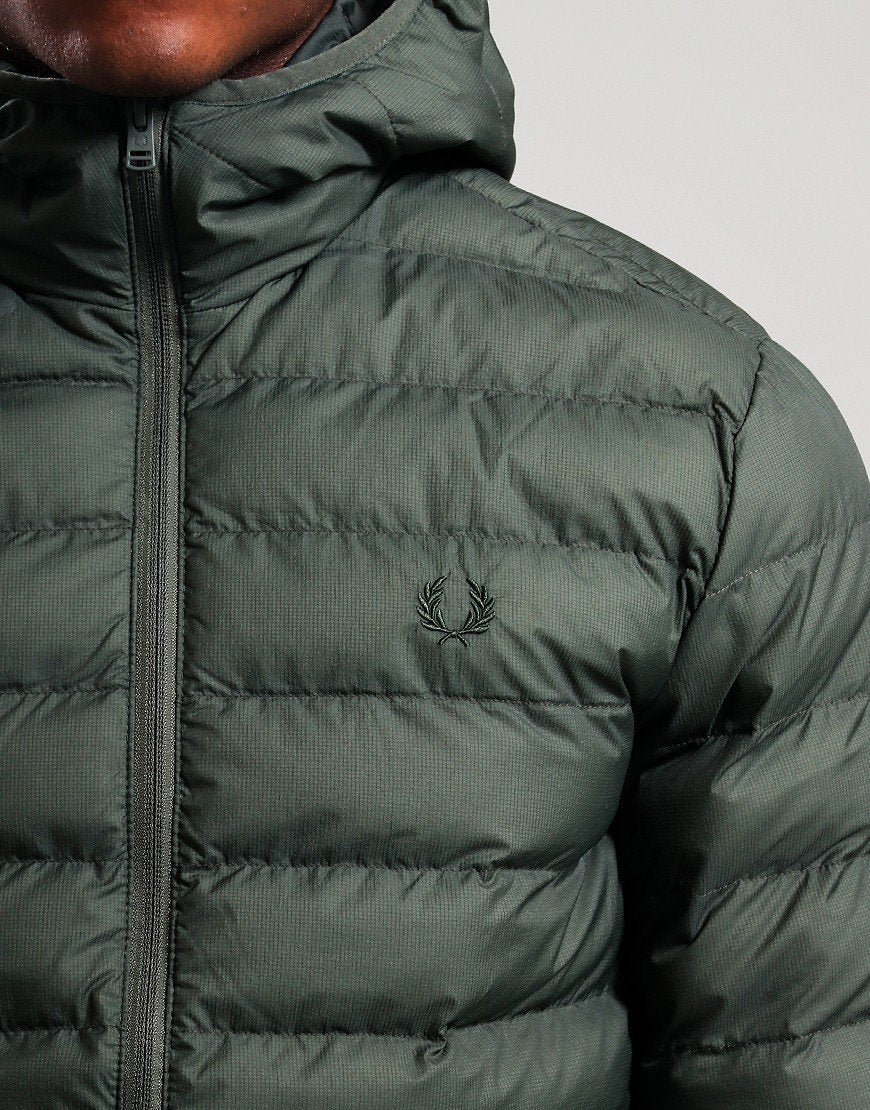 Fred Perry Hooded Insulated Jacket Puffer J8553/W19