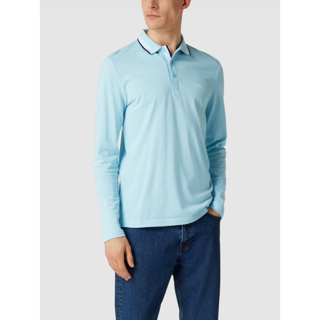BOSS Polo Shirt Kaos Cowo Pria Man Men Long Sleeve 50469108