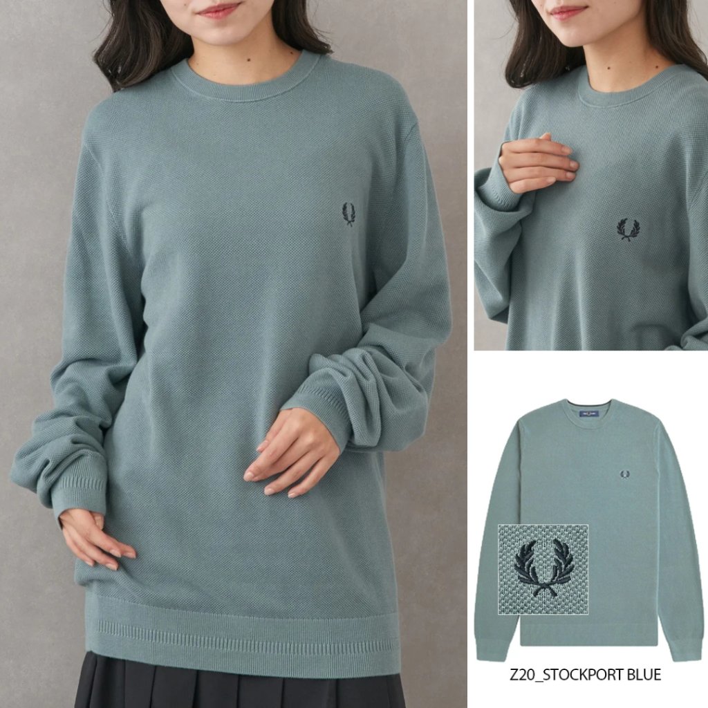 FRED PERRY Sweatshirt Long Sleeve Lengan panjang K1309