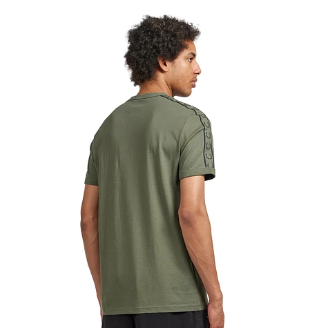 Fred Perry Contrast Tape Ringer T-Shirt Kaos M4613/W49