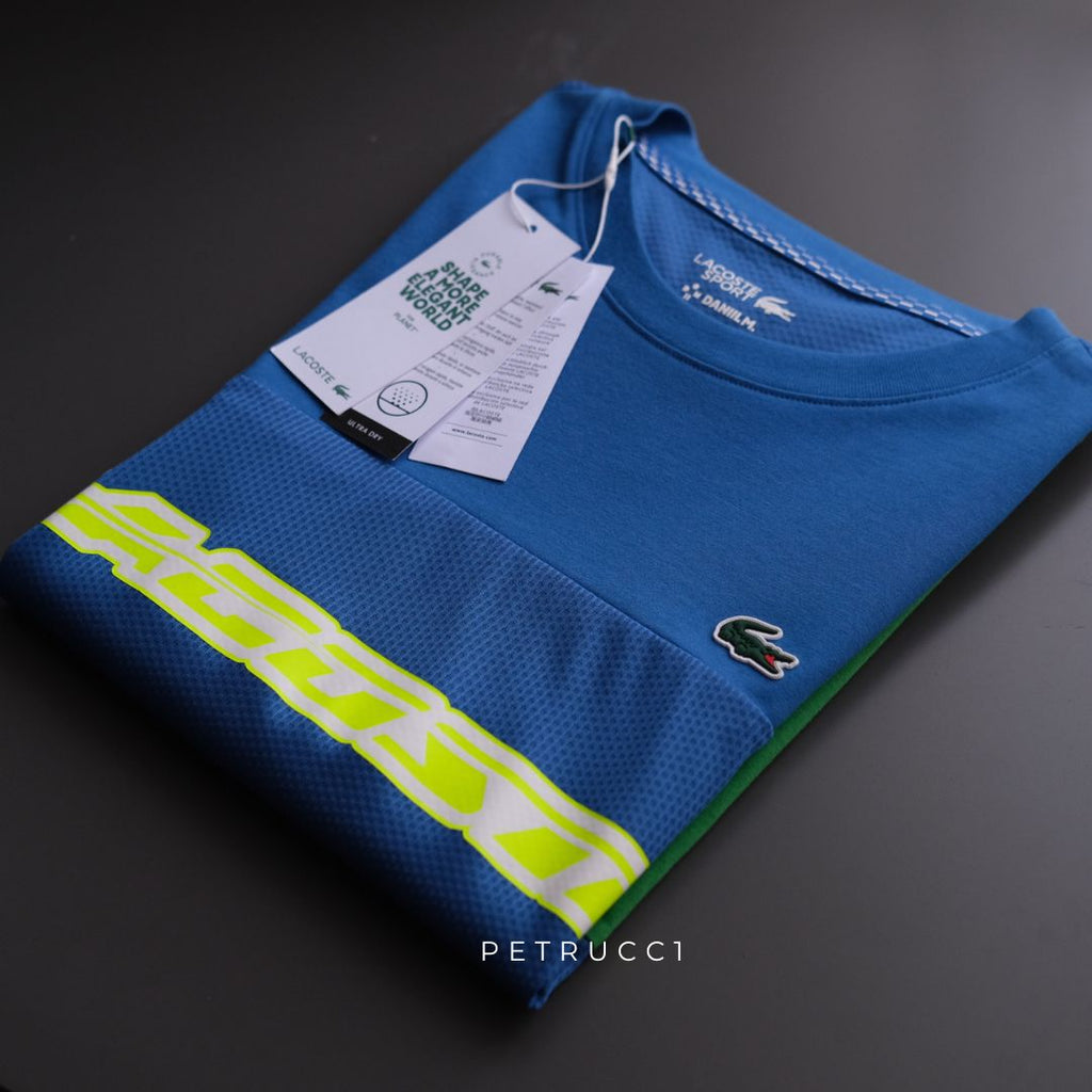 LACOSTE SPORT X DANIIL MEDVEDEV SOFT JERSEY T SHIRT TH5197