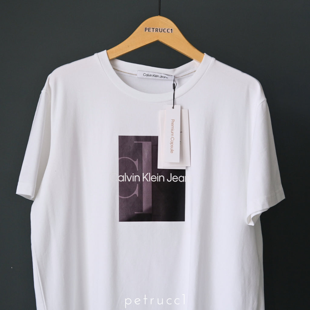 CALVIN KLEIN PREMIUM CAPSULE Print Micro-elastic T Shirt