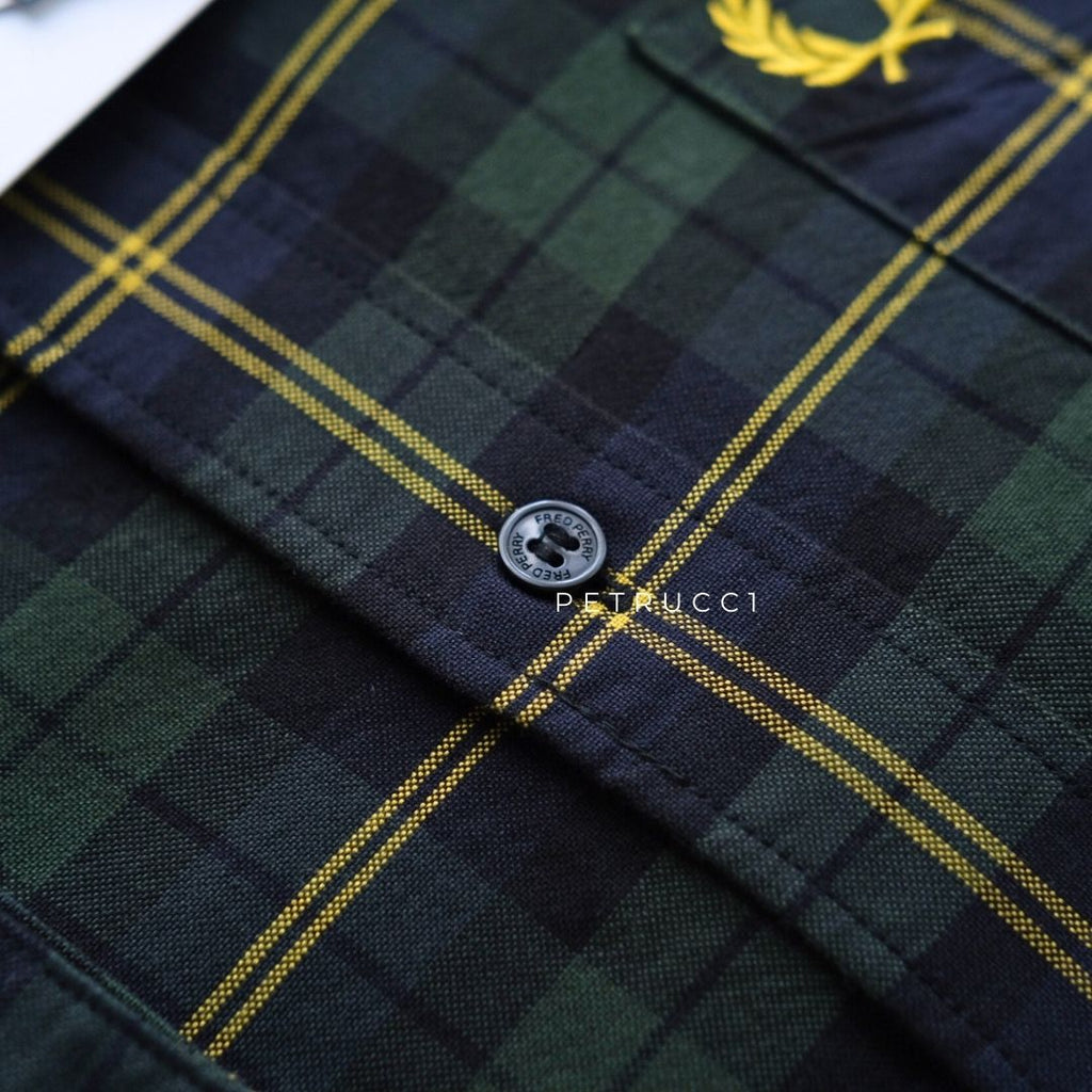 Fred Perry Oxford Tartan Shirt Long Sleeve M9621/608