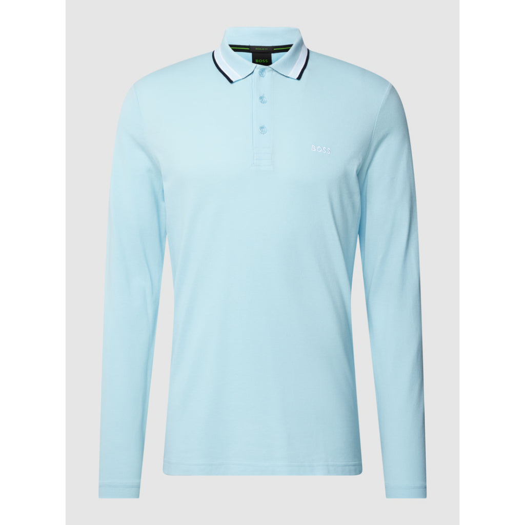 BOSS Polo Shirt Kaos Cowo Pria Man Men Long Sleeve 50469108