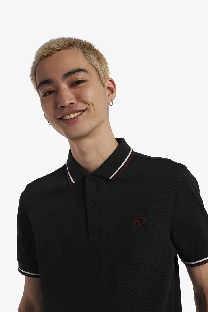 FRED PERRY Kaos Polo M3600 Shirt Cowo Pria Kerah M3600/Q20