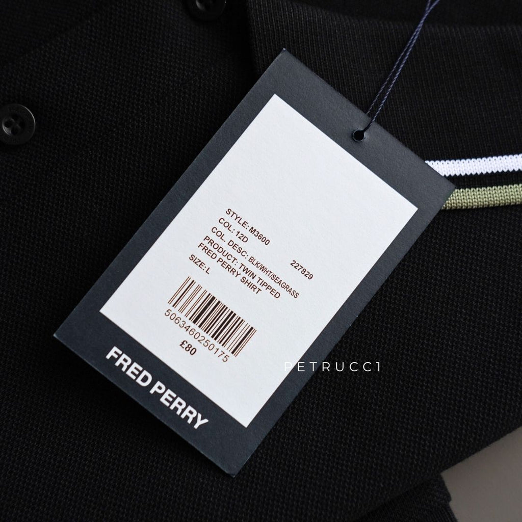 Fred Perry The Twin Tipped Polo Shirt M3600/12D