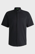 BOSS Knitted Cotton Piqué Shirt 50540196