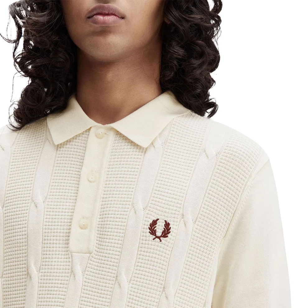 Fred Perry Kaos Polo Shirt Pique Cotton Cowo Man Pria K1313/560