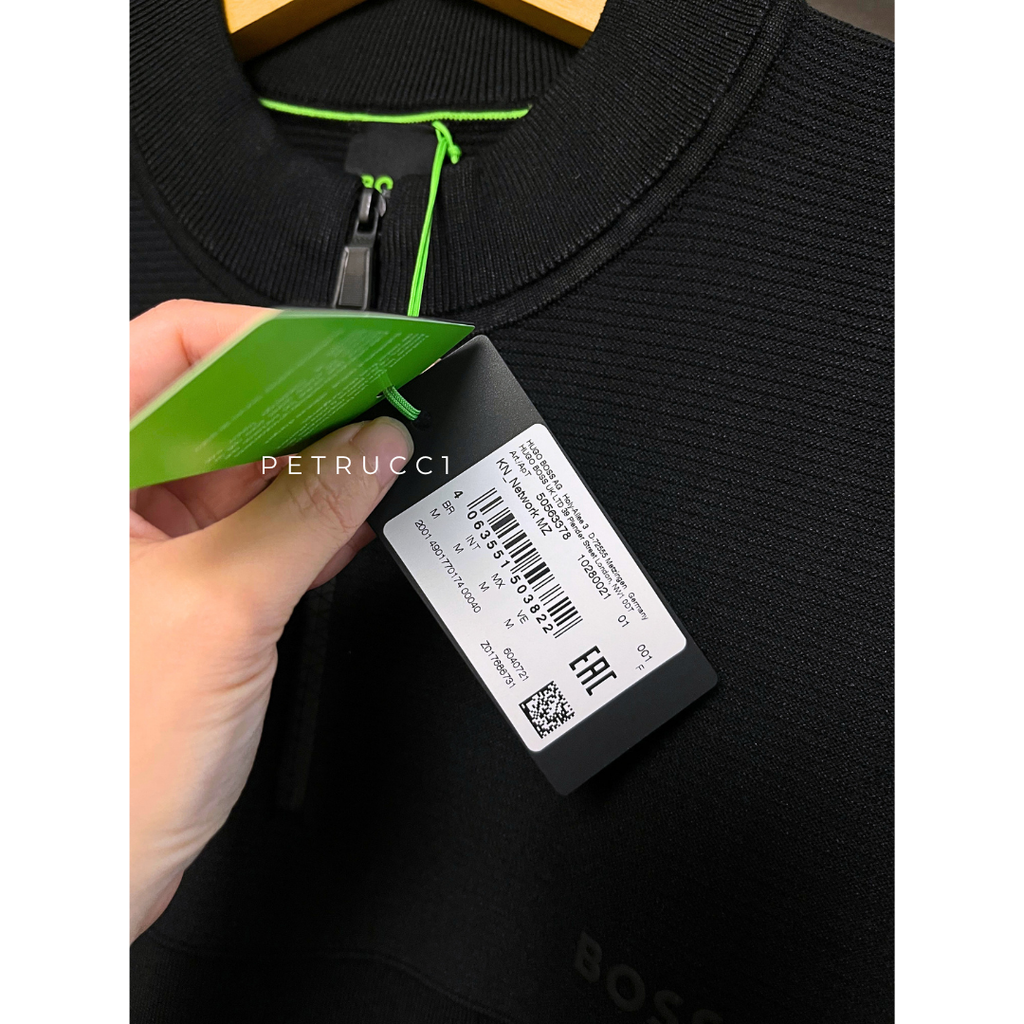 BOSS Zip neck sweater 50563378
