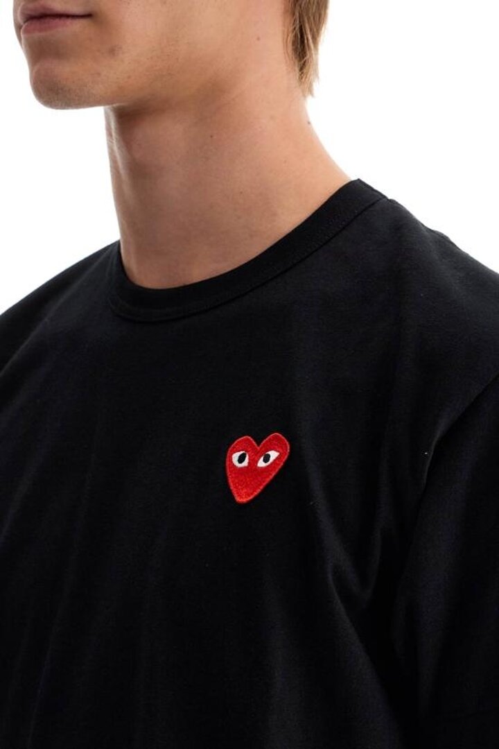 PLAY CDG COMME des GARCONS T SHIRT kaos cowo pria man AXT108