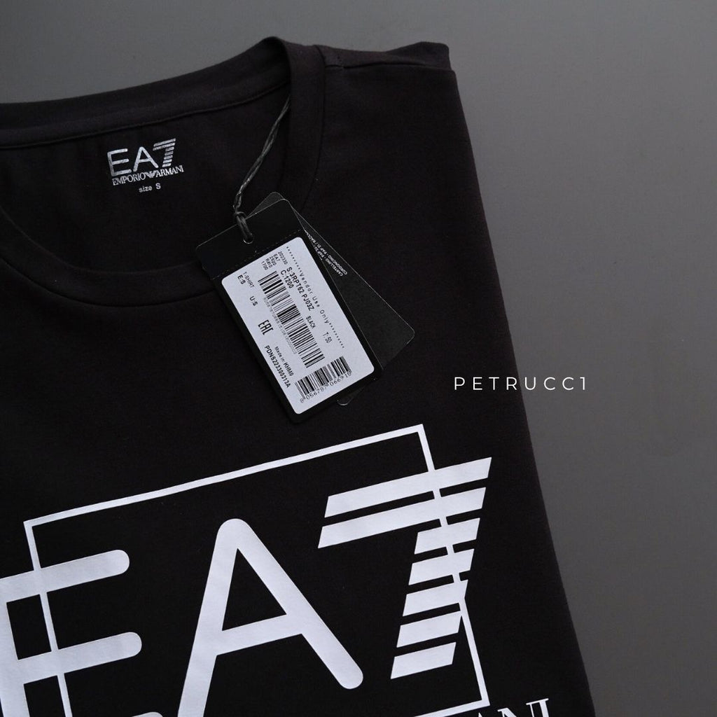 EMPORIO ARMANI EA7 Visibility Pima Cotton T-Shirt 3RPT62 PJ03Z