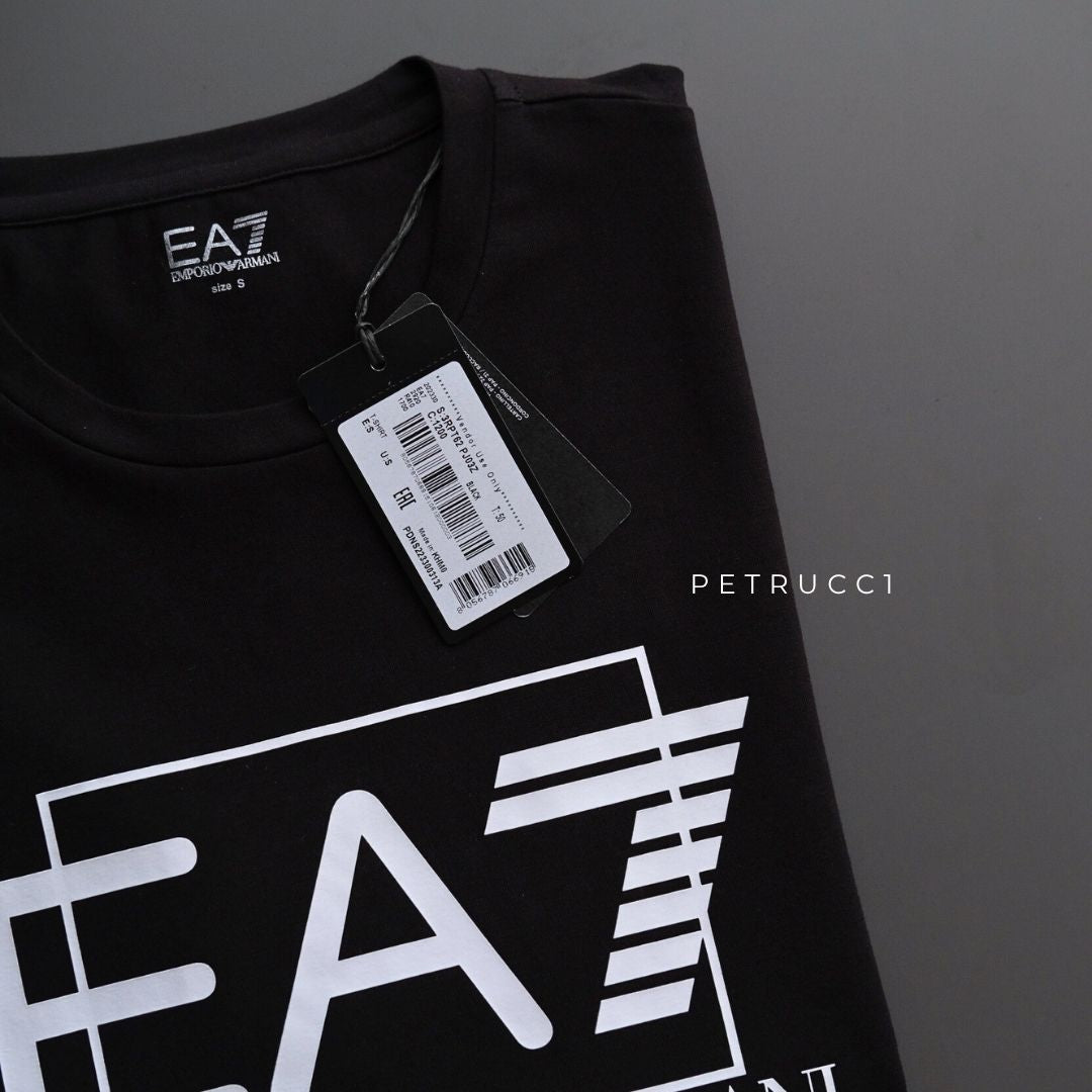 EMPORIO ARMANI EA7 Visibility Pima Cotton T-Shirt 3RPT62 PJ03Z