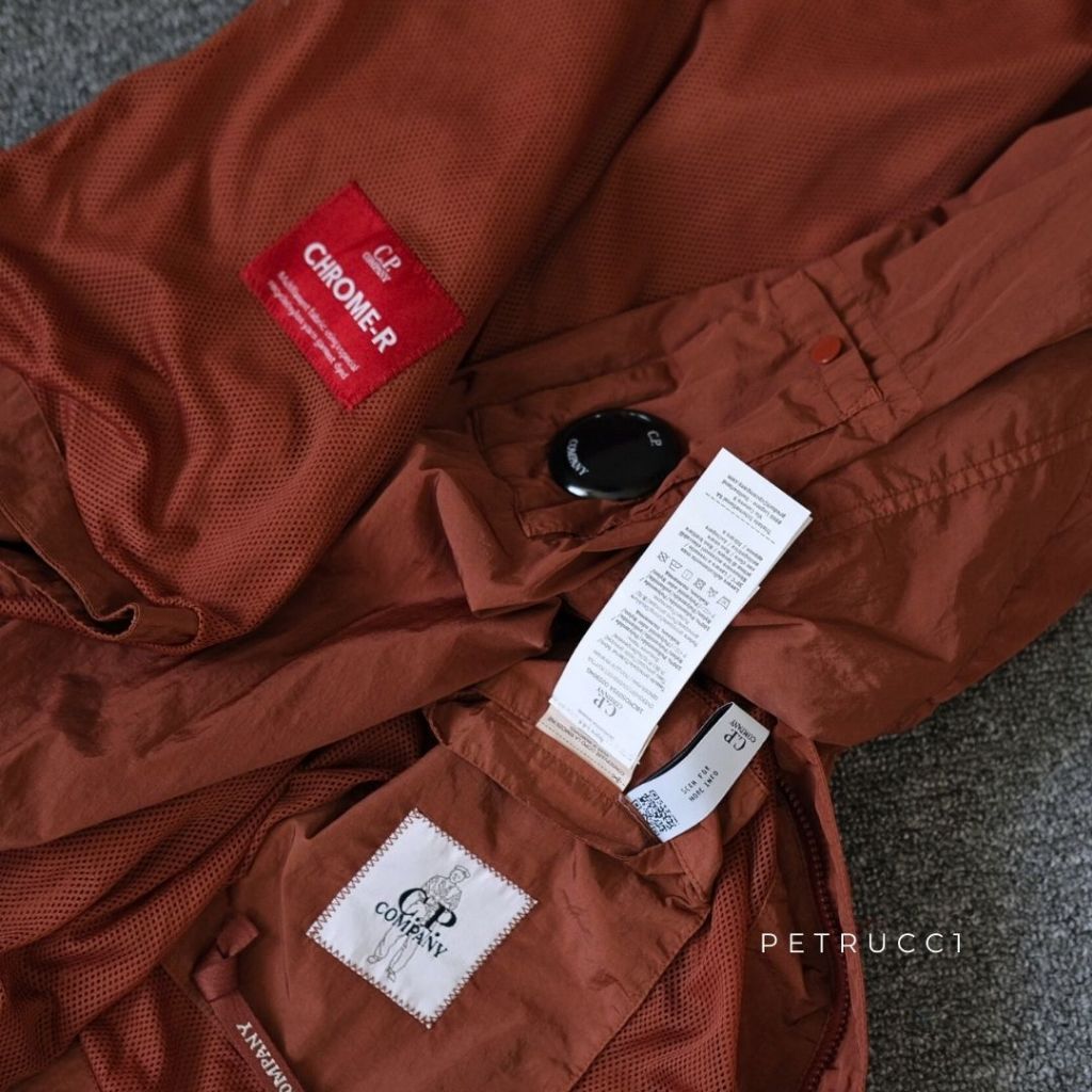 CP Company Chrome R Full Zip Overshirt 18CMOS095A