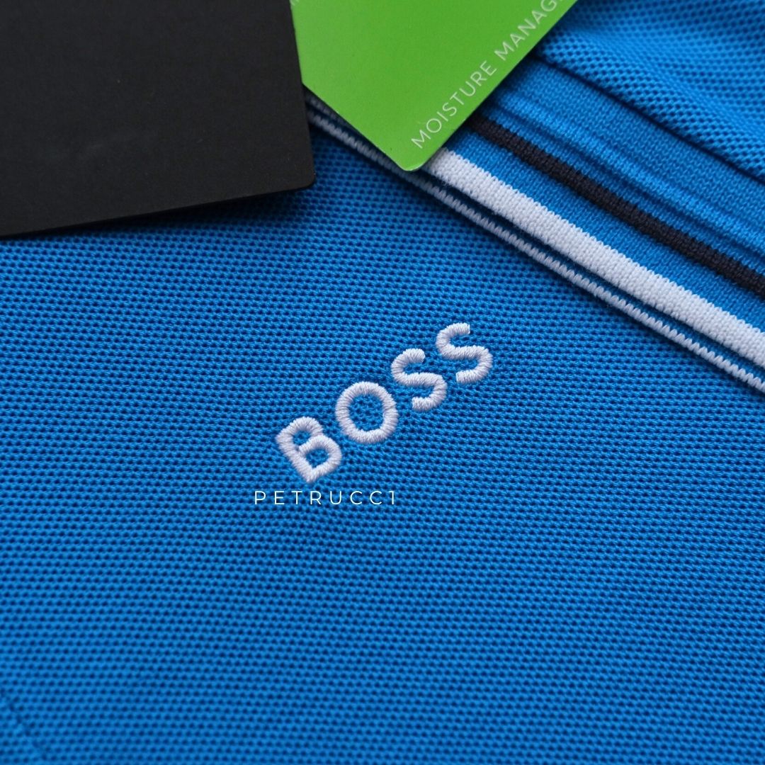 BOSS Polo shirt in cotton-blend piqué with S.Café PADDY PRO 50249000