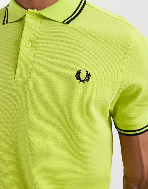 Fred Perry The Twin Tipped Polo Shirt M3600/84B