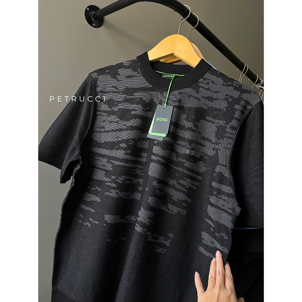 BOSS Mens KN_Globe T-Shirt 50558371