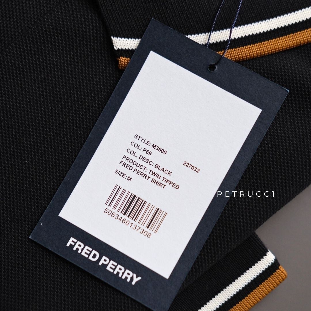 Fred Perry The Twin Tipped Polo Shirt M3600/P69
