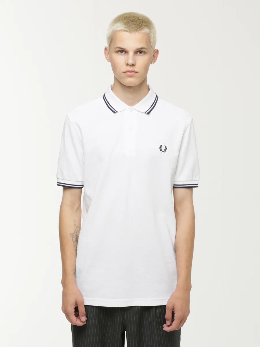 FRED PERRY FP Polo Shirt Cowo Kaos Lengan Pendek Pria M3600/Q41