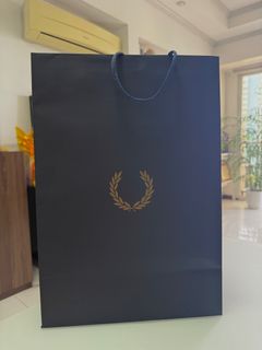 Fred Perry Paper Bag