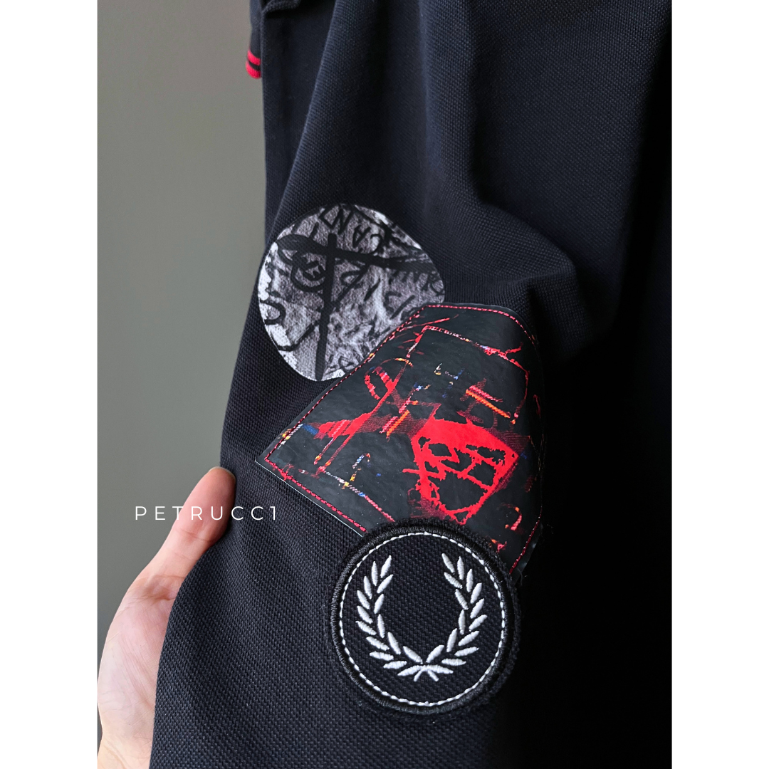 Fred Perry Graphic Applique Polo Shirt M1658/102