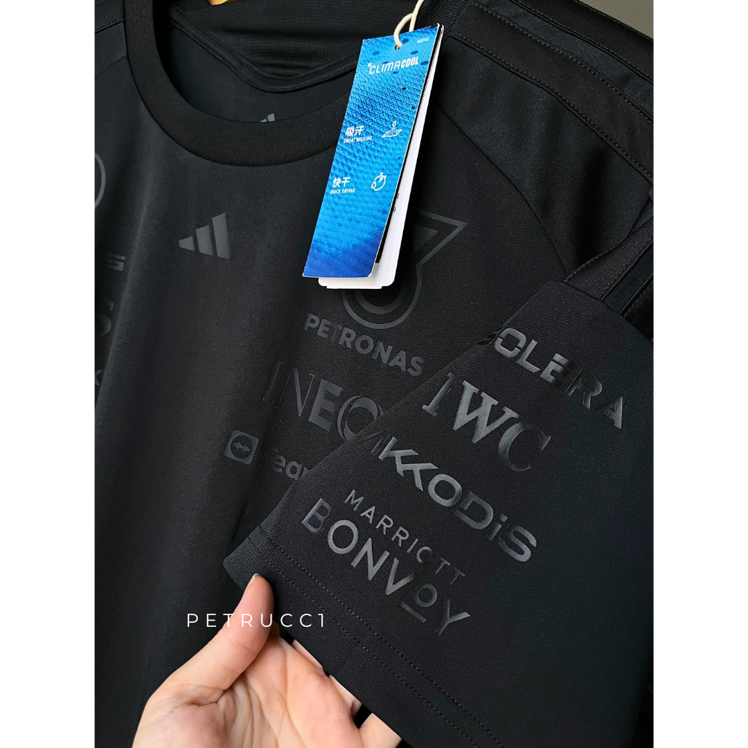 F1 MERCEDES-AMG PETRONAS 2026 merchandise merch jersey kaos t shirt
