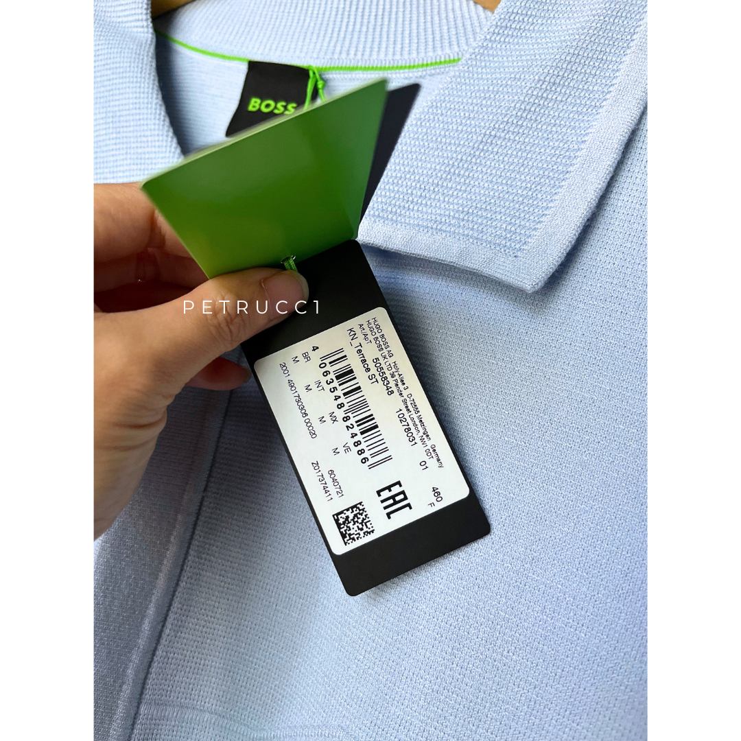 BOSS KN_Terrace ST Knitted Golf Polo Shirt 50558348