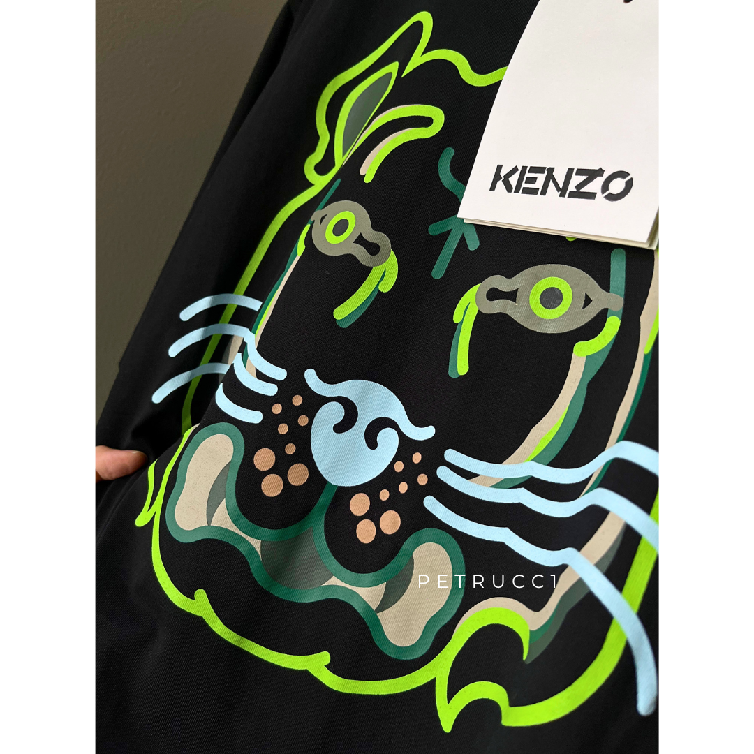 Kenzo Tiger Printed T-Shirt 5TS209