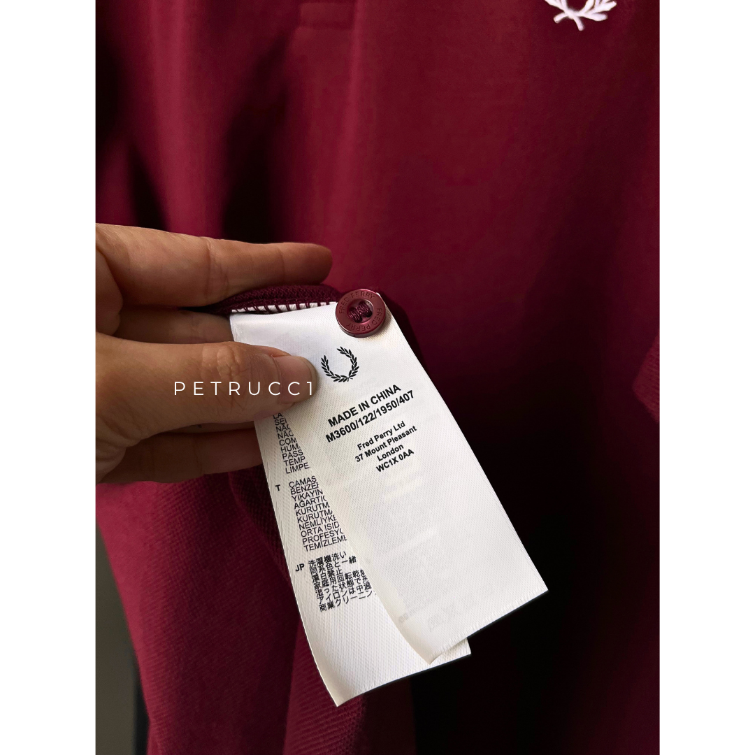 Fred Perry The Twin Tipped Polo Shirt M3600/122