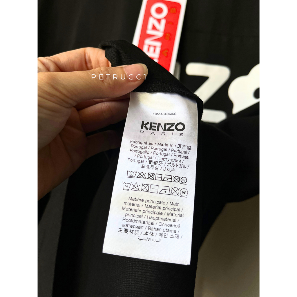 Kenzo Flower logo T-shirt 5TS4094SG