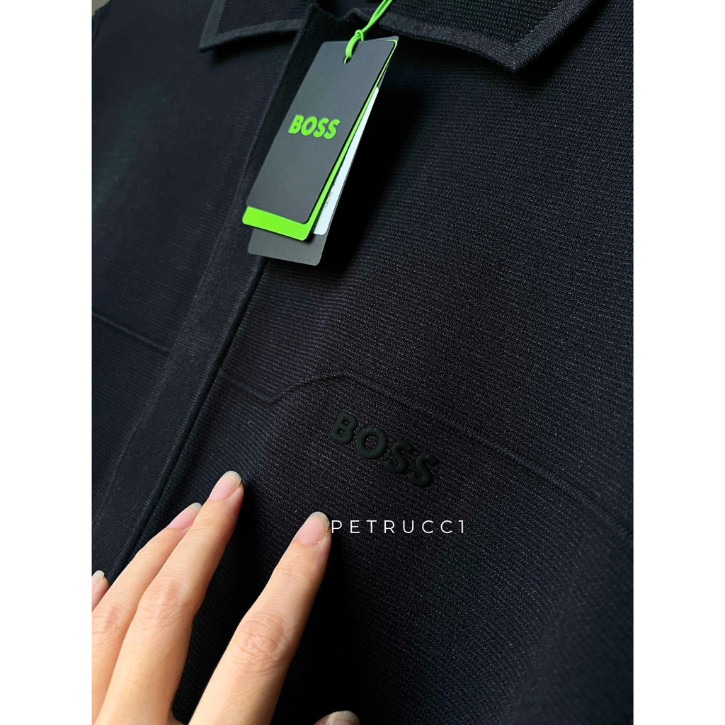 BOSS KN_Terrace ST Knitted Golf Polo Shirt 50558348