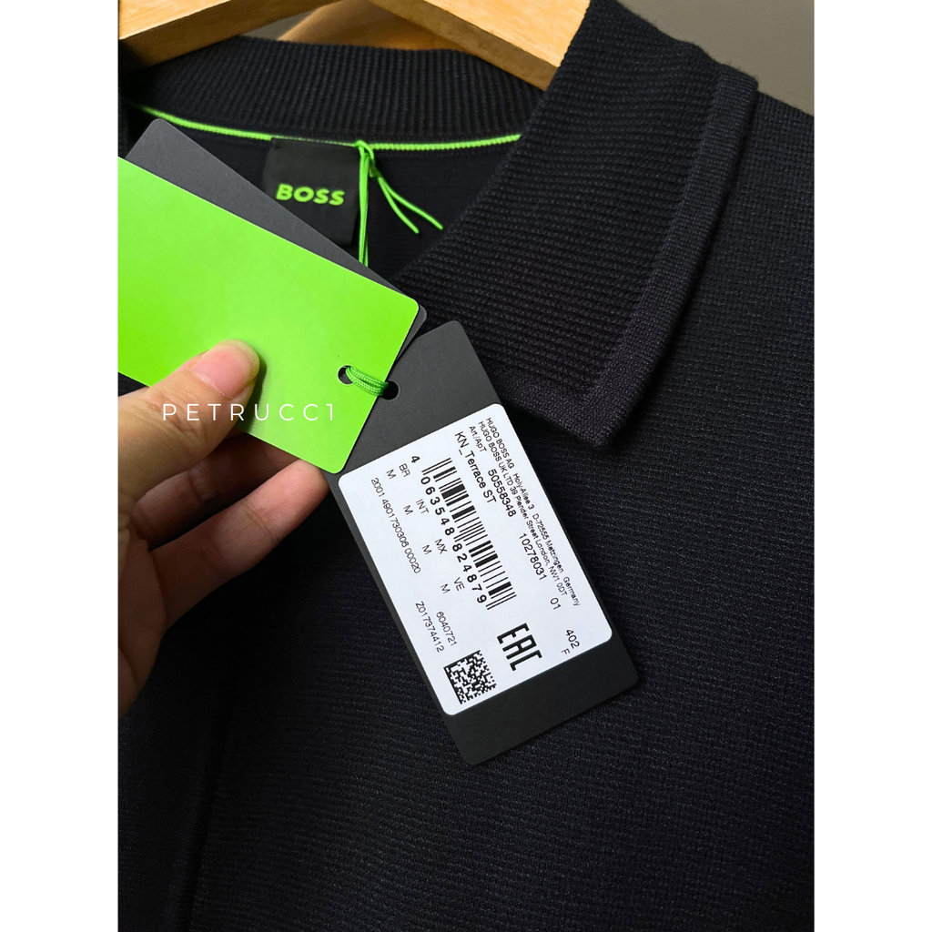 BOSS KN_Terrace ST Knitted Golf Polo Shirt 50558348